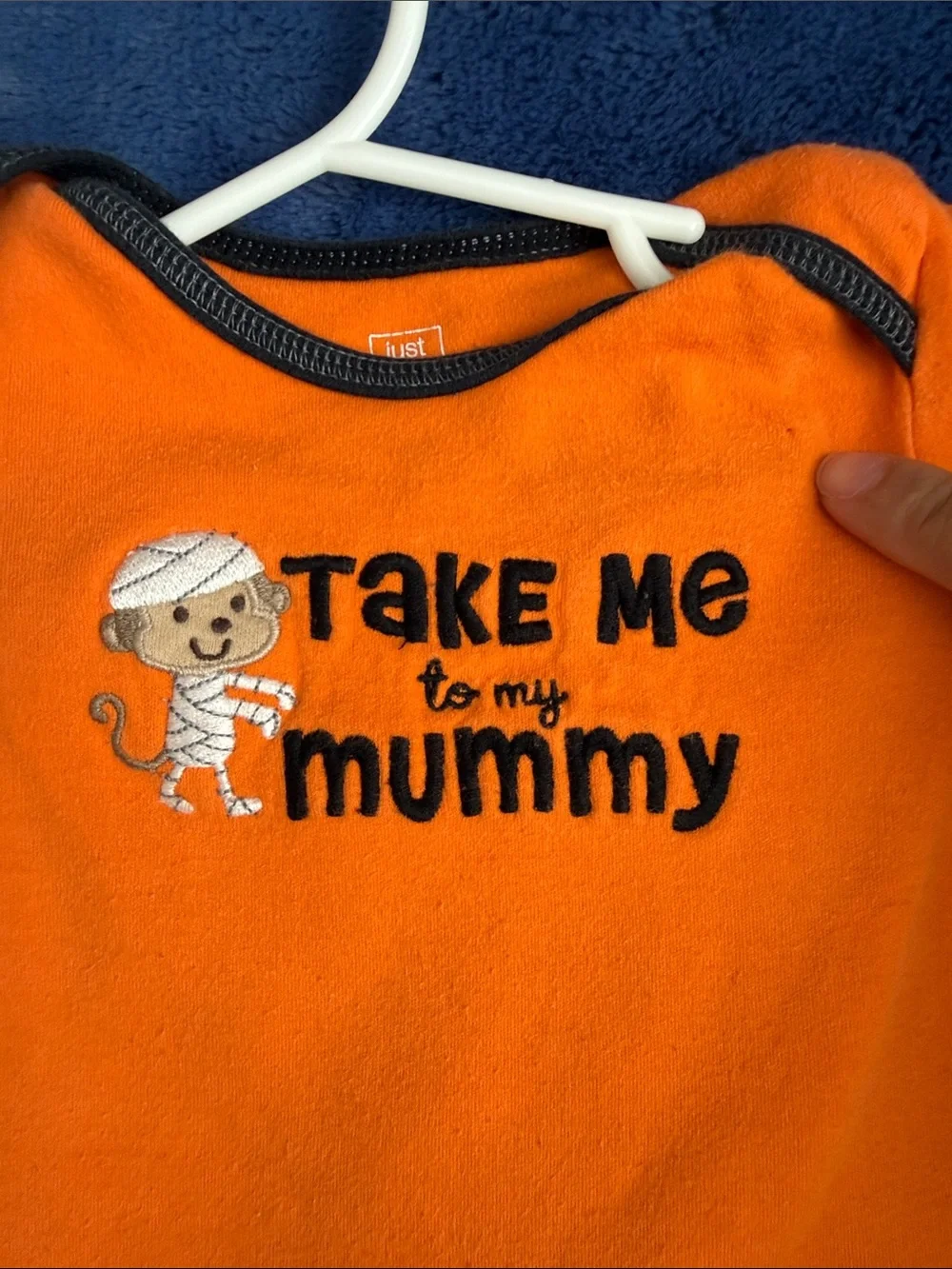 Carters bright orange